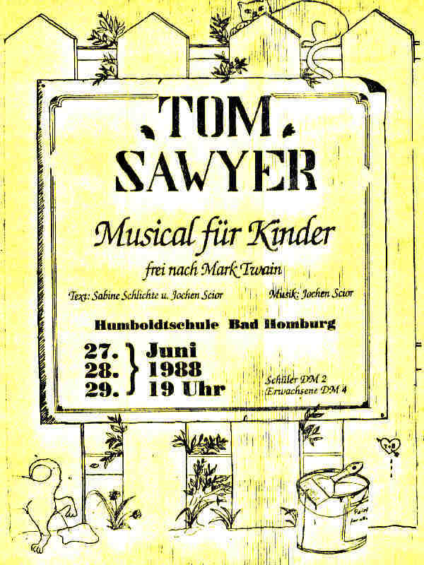 Das Originalplakat von 1988